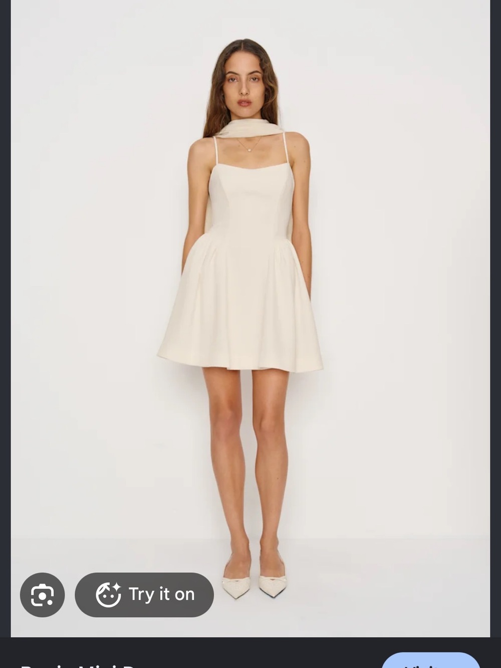 New Reformation Bonie Mini Dress Size 6